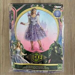 Disguise Glinda Deluxe Adult Costume - Purple and Silver